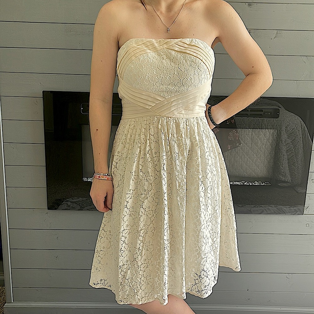 Strapless Vince Camuto dress